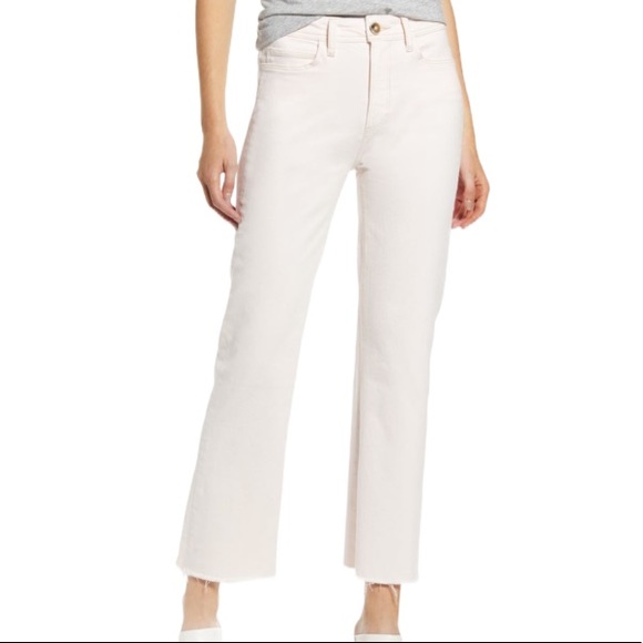 PAIGE Denim - Paige French Rose Jeans (blush color)